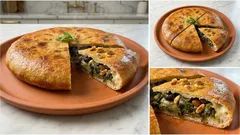 Pizza con la scarola: il rustico campano al forno, saporito e perfetto anche il giorno dopo