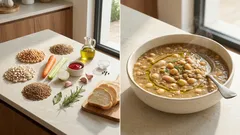 Minestra di legumi secchi cremosa: il metodo semplice per farla sempre bene