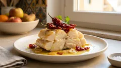 Baccalà alla pertecaregna con peperoni cruschi: il trucco per averlo morbido e saporito