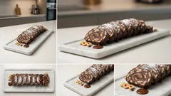 Salame di cioccolato e Nutella senza cottura: cremoso, si prepara in anticipo