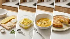 Tortilla di patate al microonde: più leggera e pronta con pochi passaggi