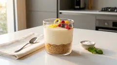 Cheesecake al limone in bicchiere, senza cottura: pronta in pochi minuti